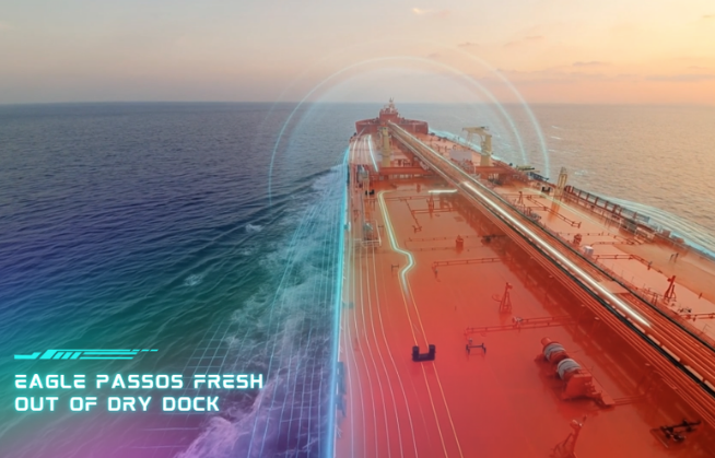 AET's Dynamic Positioning Shuttle Tanker Eagle Passos Fresh Out of Dry Dock