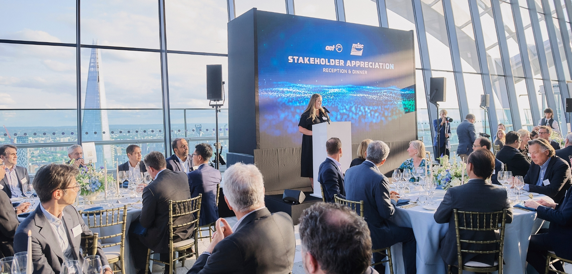 Throwback to our London Stakeholder Appreciation Reception and Dinner!