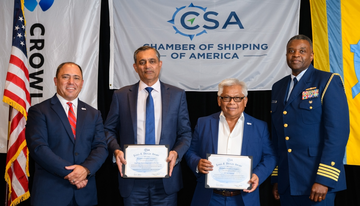 Honouring Excellence: AET Recognised for Commitment to Maritime Safety Standards 