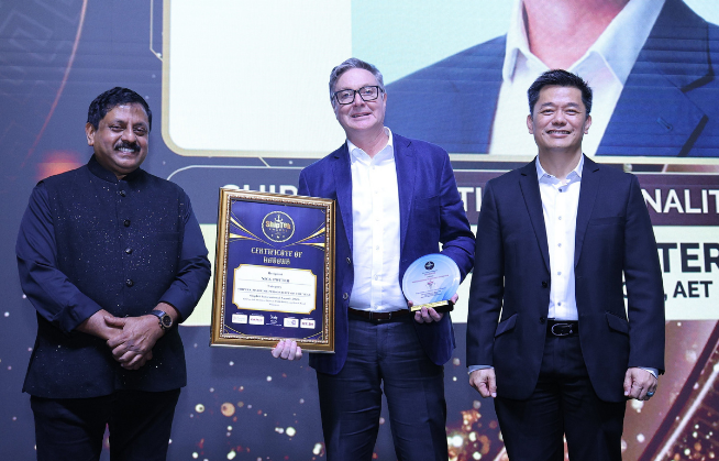 Congratulations to our President & CEO, Nick Potter, on being named Maritime Personality of the Year at the ShipTek International Awards Singapore 2026! 