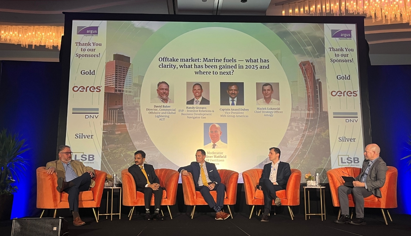 Charting the Future of Marine Fuels: AET at the Argus Clean Ammonia Conference 