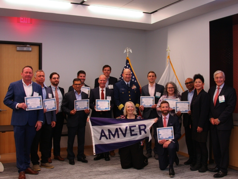 AMVER Award Recipients